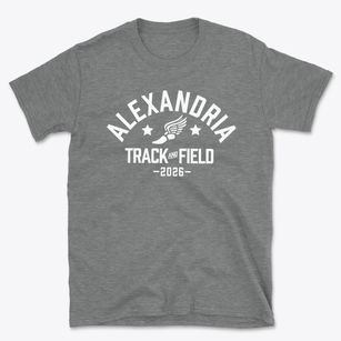 Alexandria Middle School Track and Field Basic T-Shirt
