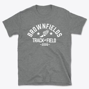 Brownfields Baptist Academy Track and Field Basic T-Shirt