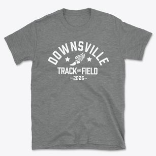 Downsville High School Track and Field Basic T-Shirt