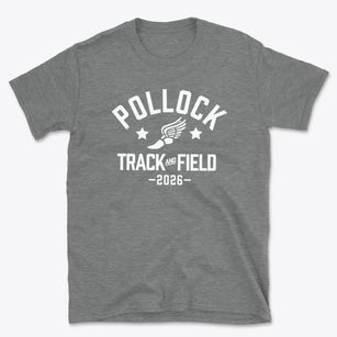 Pollock Elementary School Track and Field Basic T-Shirt