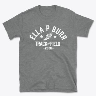 Ella P Burr School Track and Field Basic T-Shirt