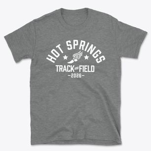 Hot Springs Christian Academy Track and Field Basic T-Shirt