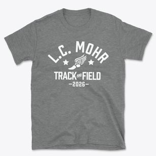 L.c. Mohr High School Track and Field Basic T-Shirt