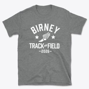 Birney Elementary School Track and Field Basic T-Shirt
