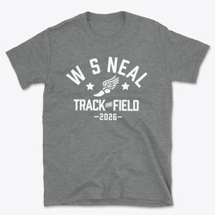 W S Neal Middle School Track and Field Basic T-Shirt