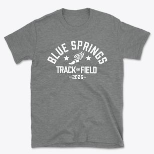 Blue Springs Freshman Center Track and Field Basic T-Shirt