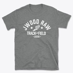Jwood Raw Elementary School Track and Field Basic T-Shirt