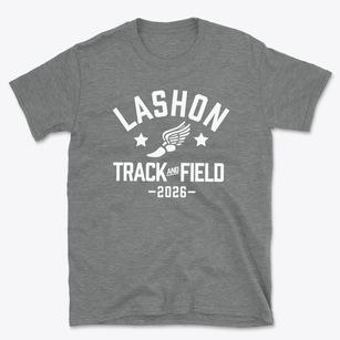 Lashon Academy Track and Field Basic T-Shirt