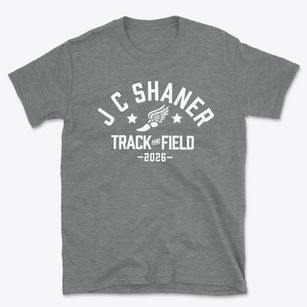 J C Shaner Memorial Elementary School Track and Field Basic T-Shirt