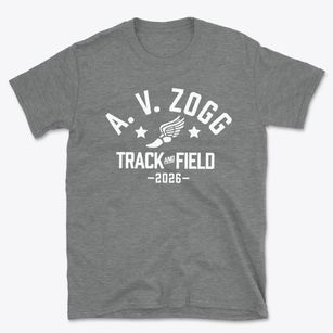 A. V. Zogg Middle School Track and Field Basic T-Shirt
