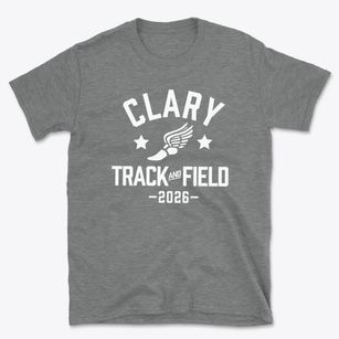 Clary Middle School Track and Field Basic T-Shirt
