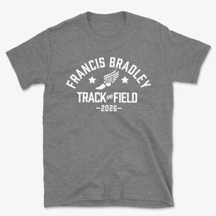 Francis Bradley Middle School Track and Field Basic T-Shirt