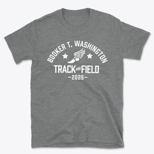Booker T. Washington High School Track and Field Basic T-Shirt