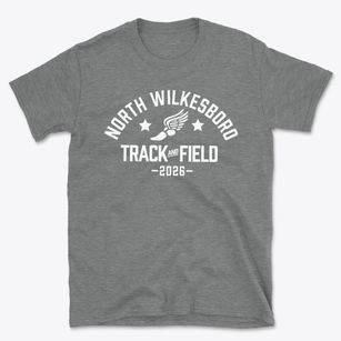North Wilkesboro Elementary School Track and Field Basic T-Shirt