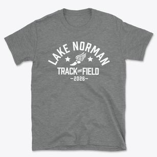 Lake Norman Elementary School Track and Field Basic T-Shirt