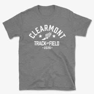 Clearmont Elementary School Track and Field Basic T-Shirt