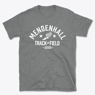 Mendenhall Middle School Track and Field Basic T-Shirt