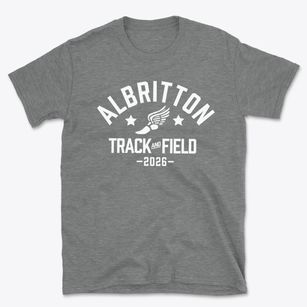 Albritton Junior High School Track and Field Basic T-Shirt