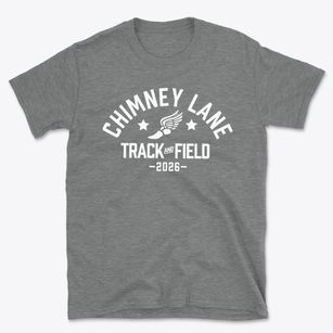 Chimney Lane Christian Academy Track and Field Basic T-Shirt