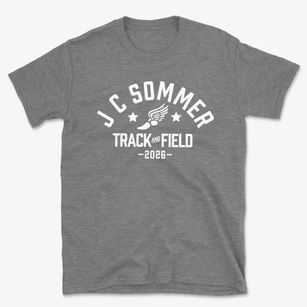 J C Sommer Elementary School Track and Field Basic T-Shirt