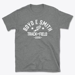 Boyd E Smith Elementary School Track and Field Basic T-Shirt