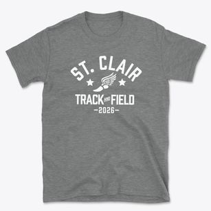 Saint Clair Elementary School Track and Field Basic T-Shirt
