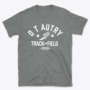 O T Autry Area Vocational Technical Track and Field Basic T-Shirt