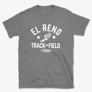El Reno Volcational Technical School Track and Field Basic T-Shirt