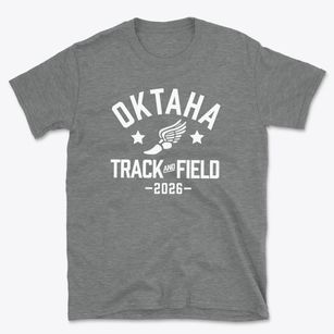 Oktaha High School Track and Field Basic T-Shirt