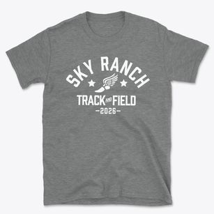 Sky Ranch Elementary School Track and Field Basic T-Shirt