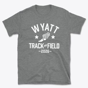 Wyatt Elementary School Track and Field Basic T-Shirt
