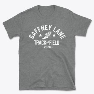 Gaffney Lane Elementary School Track and Field Basic T-Shirt