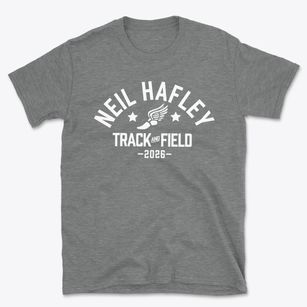 Neil Hafley Elementary School Track and Field Basic T-Shirt