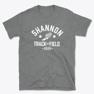 Shannon Elementary School Track and Field Basic T-Shirt