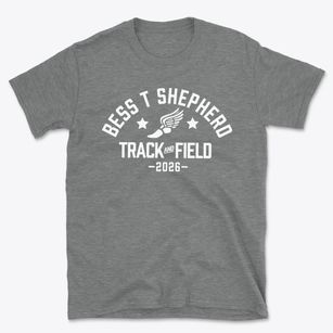 Bess T Shepherd Elementary School Track and Field Basic T-Shirt