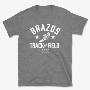 Brazos Middle School Track and Field Basic T-Shirt