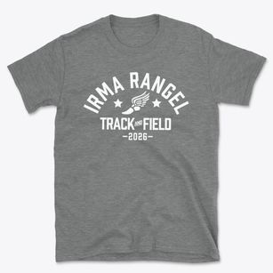 Irma Rangel High School Track and Field Basic T-Shirt