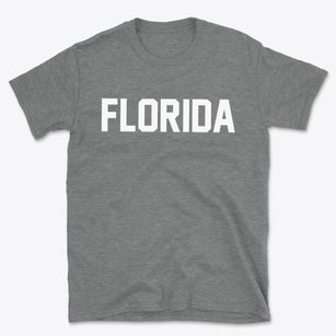  Florida Block Letter Basic T-Shirt