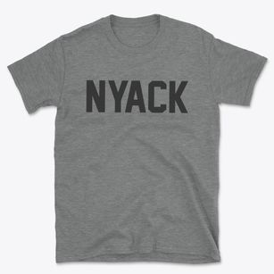 Nyack New York Classic Block Basic T-Shirt