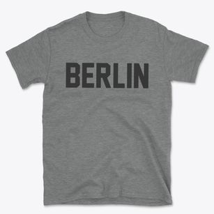 Berlin Wisconsin Classic Block Basic T-Shirt