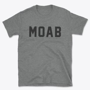 Moab Utah Classic Block Basic T-Shirt