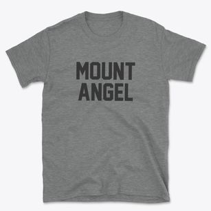 Mount Angel Oregon Classic Block Basic T-Shirt