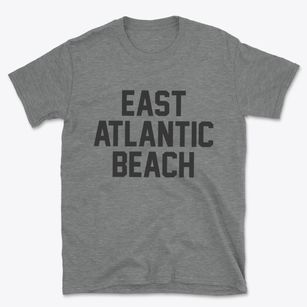 East Atlantic Beach New York Classic Block Basic T-Shirt