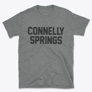 Connelly Springs North Carolina Classic Block Basic T-Shirt