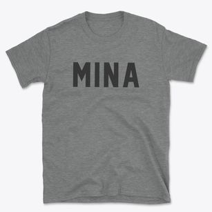Mina New York Classic Block Basic T-Shirt