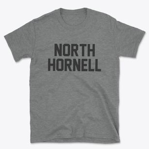 North Hornell New York Classic Block Basic T-Shirt