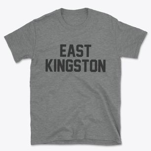 East Kingston New York Classic Block Basic T-Shirt