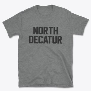 North Decatur Georgia Classic Block Basic T-Shirt