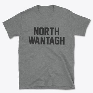 North Wantagh New York Classic Block Basic T-Shirt