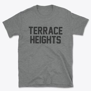 Terrace Heights Washington Classic Block Basic T-Shirt